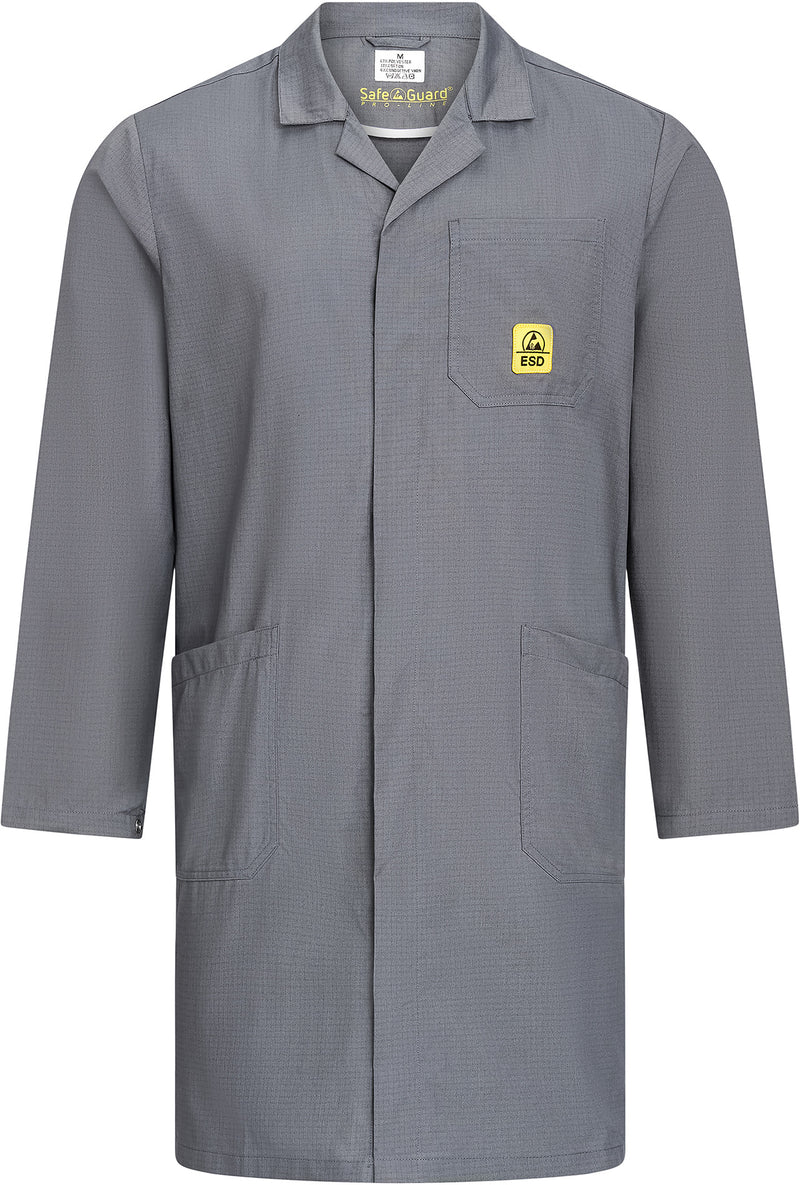 ESD-Arbeitsmantel "pro Line" 146 g/m² | grau