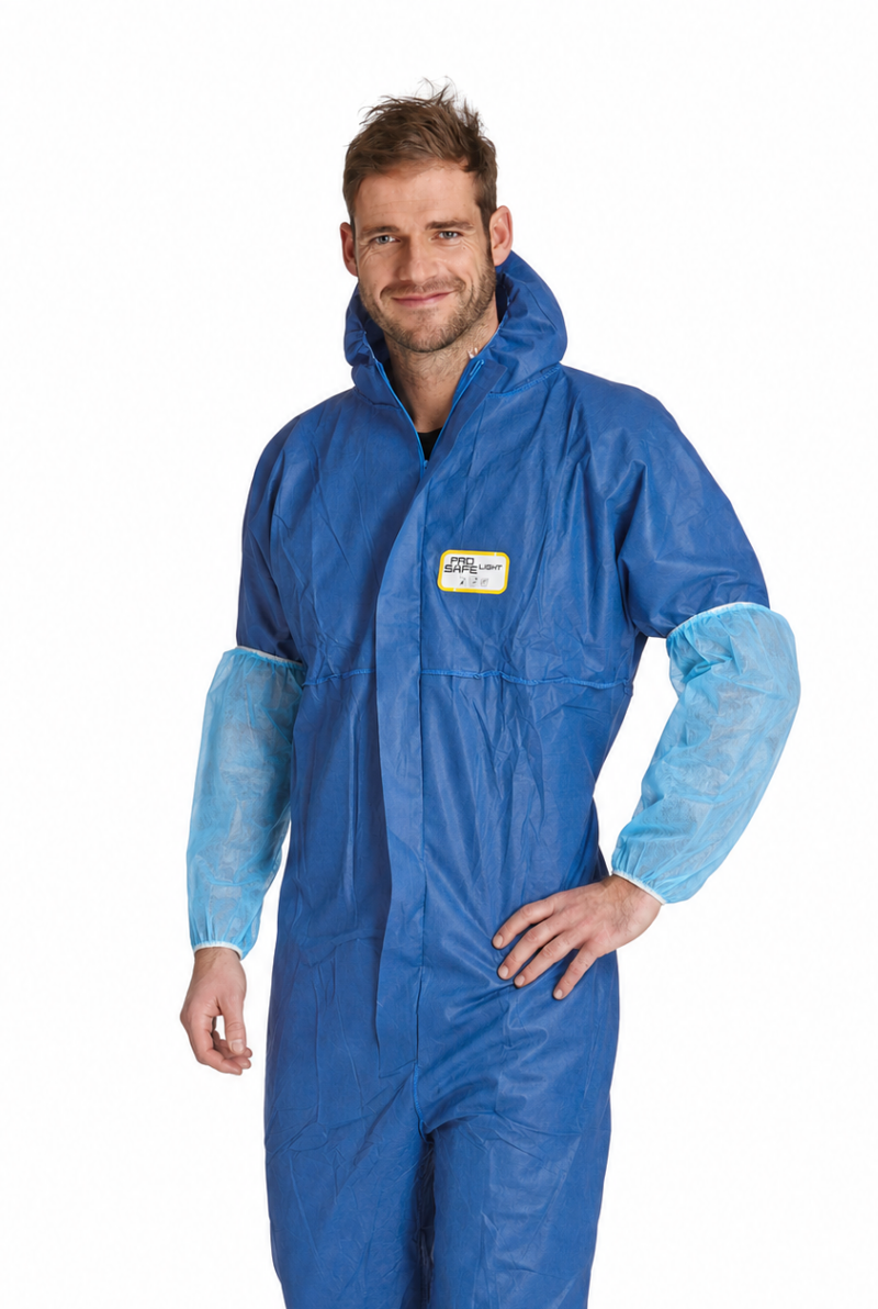 Einweg Armstulpen aus PP - blau