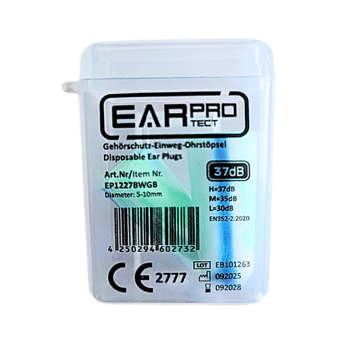 EarProtect Disposable Earplugs with Storage Case