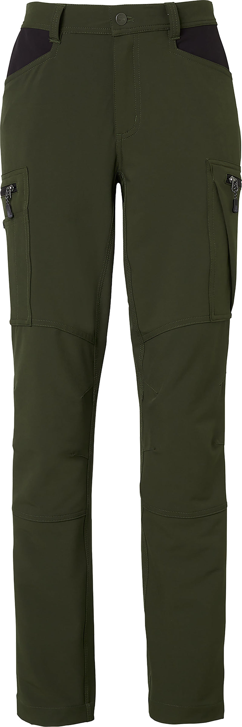 Moa Hose, Damen, dunkel olive