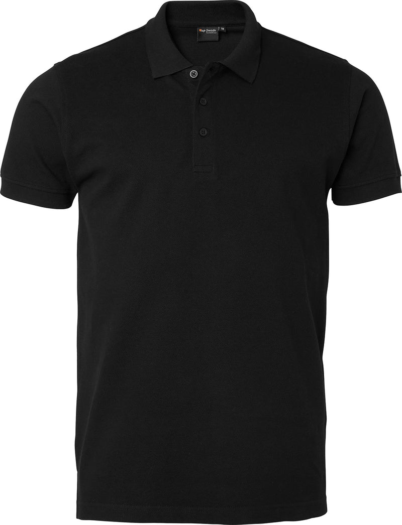 190 Poloshirt, Herren, schwarz