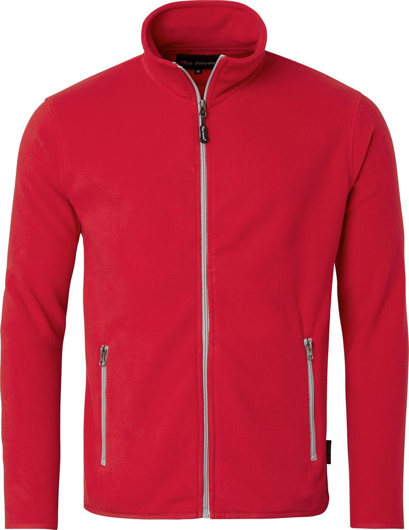 154 Fleecejacke, Unisex, rot