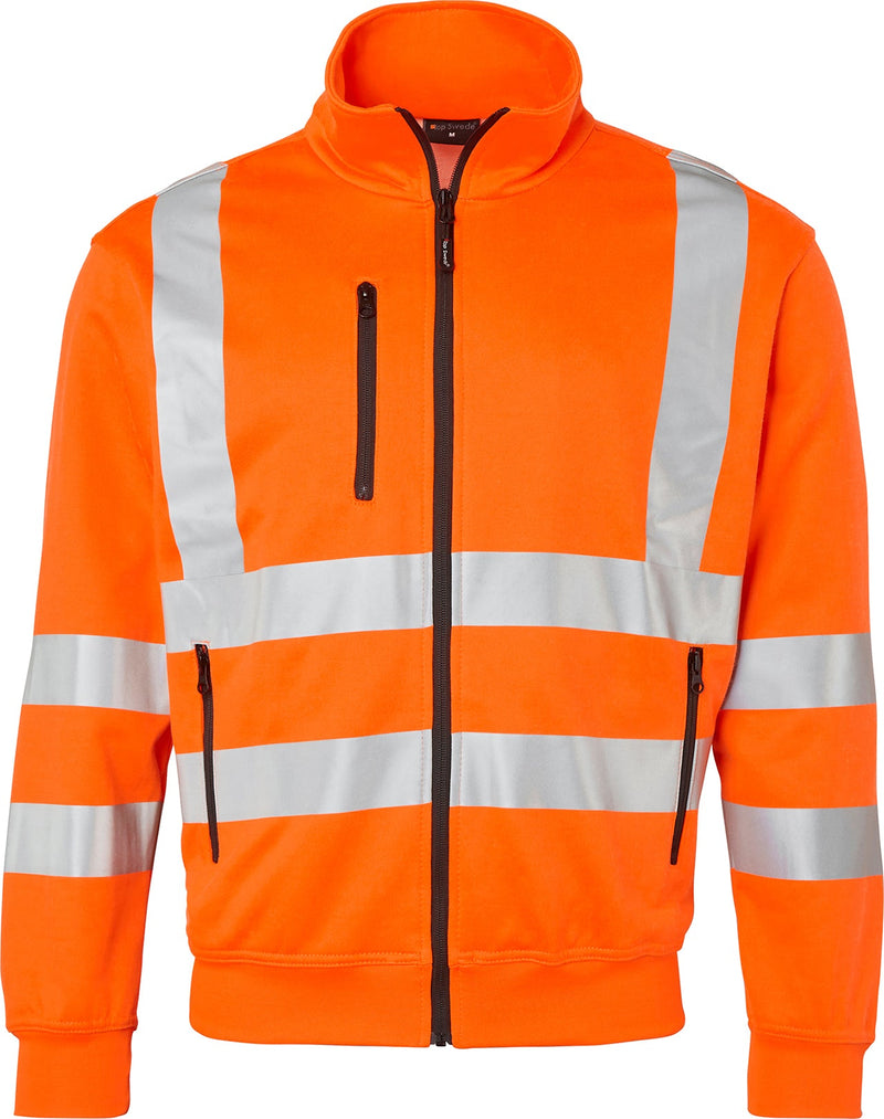 170 Sweatjacke, Unisex, orange