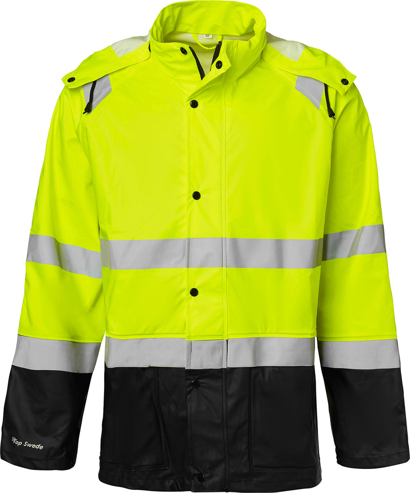 180 Warnschutz Regenjacke, mehrfarbig