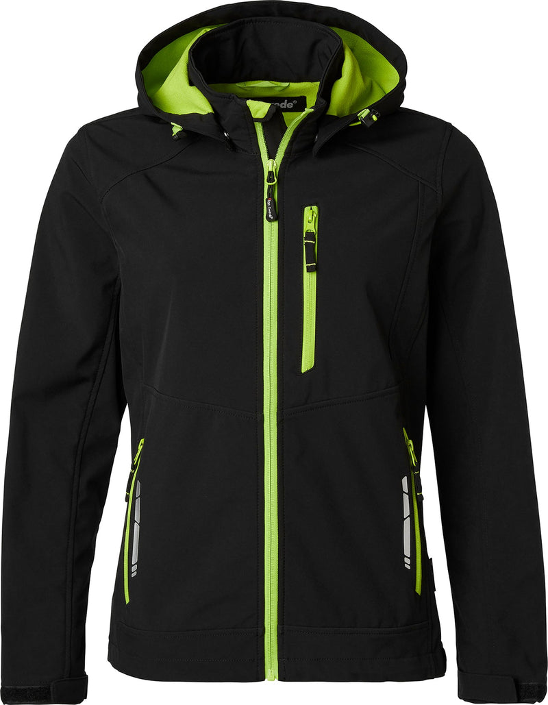 352 Softshell Jacke, Damen, schwarz