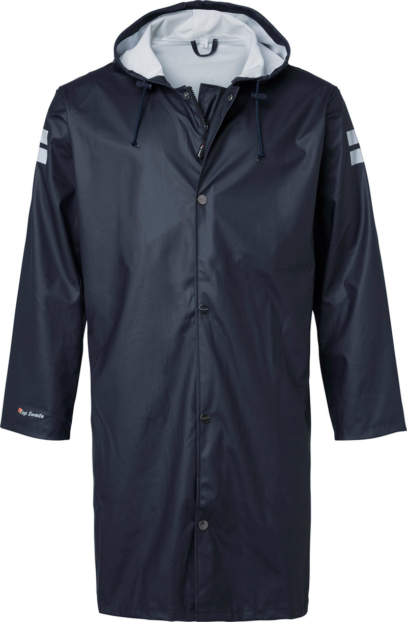 9295 Regen Mantel, Unisex, blau