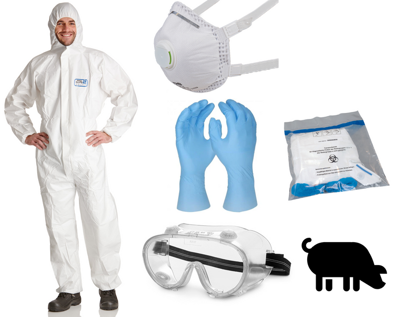 Schweinegrippe-Infektionsschutzset BASIC