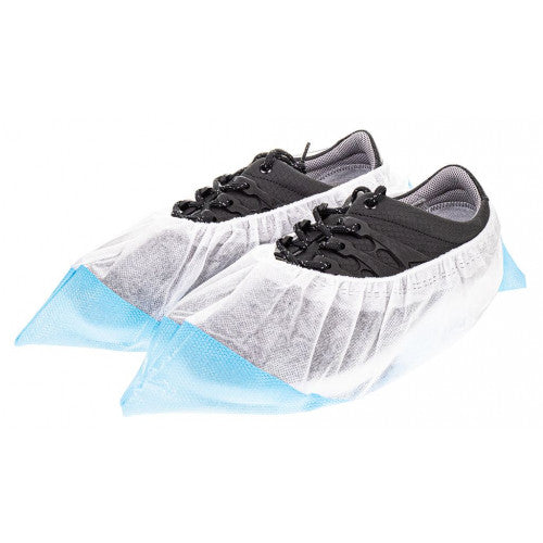 PP-Überschuhe (niedrig, extra groß, blaue Sohle)