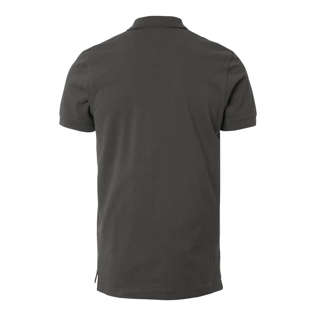 Morris polo shirt, men, graphite