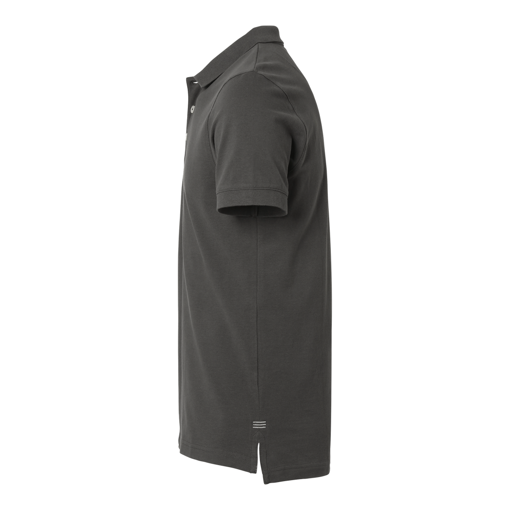 Morris polo shirt, men, graphite