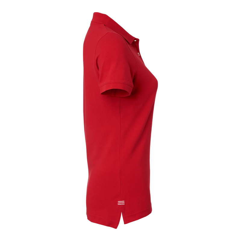 Marion polo shirt, women, red