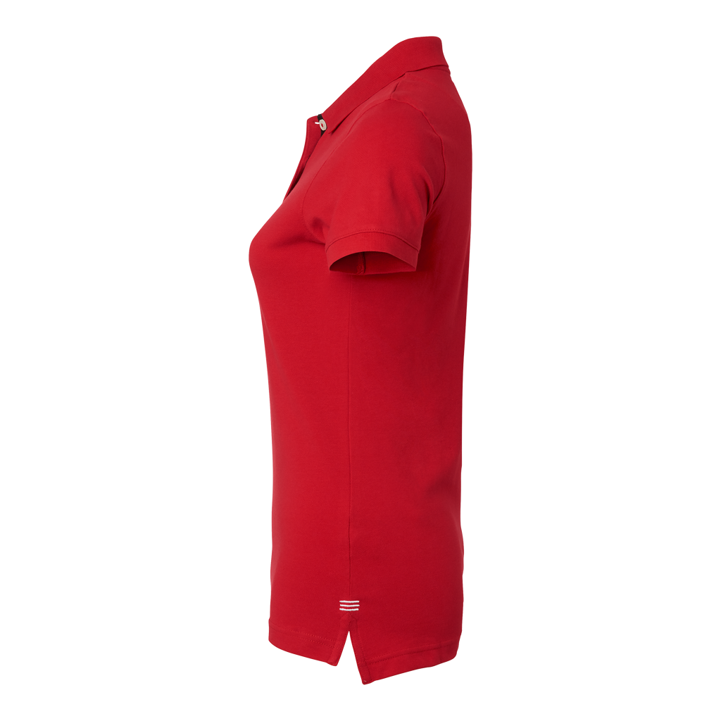 Marion polo shirt, women, red