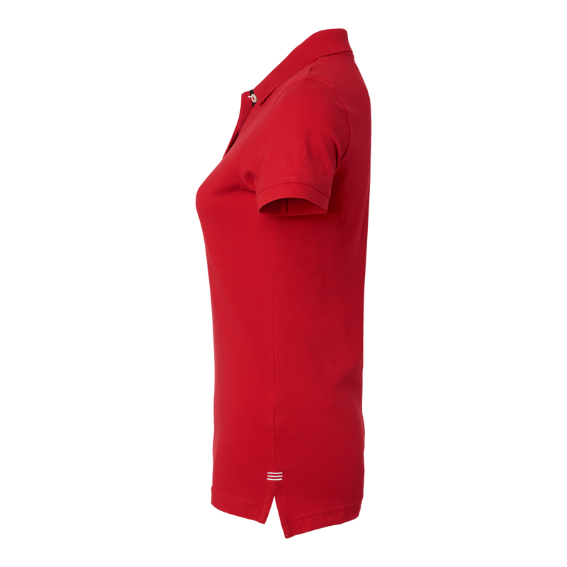 Marion polo shirt, women, red