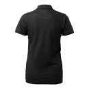 Marion solid polo shirt, women, black