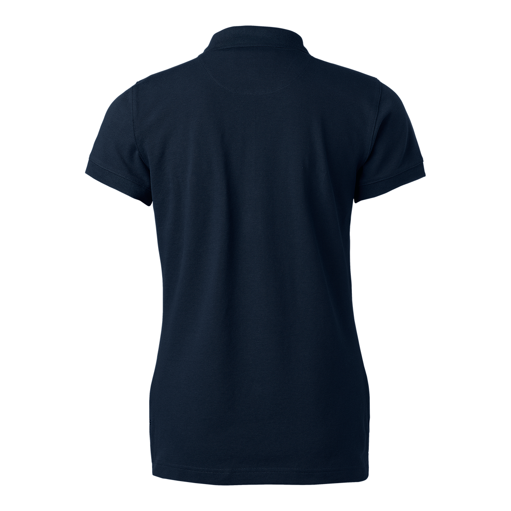 Marion solid polo shirt, women, navy blue