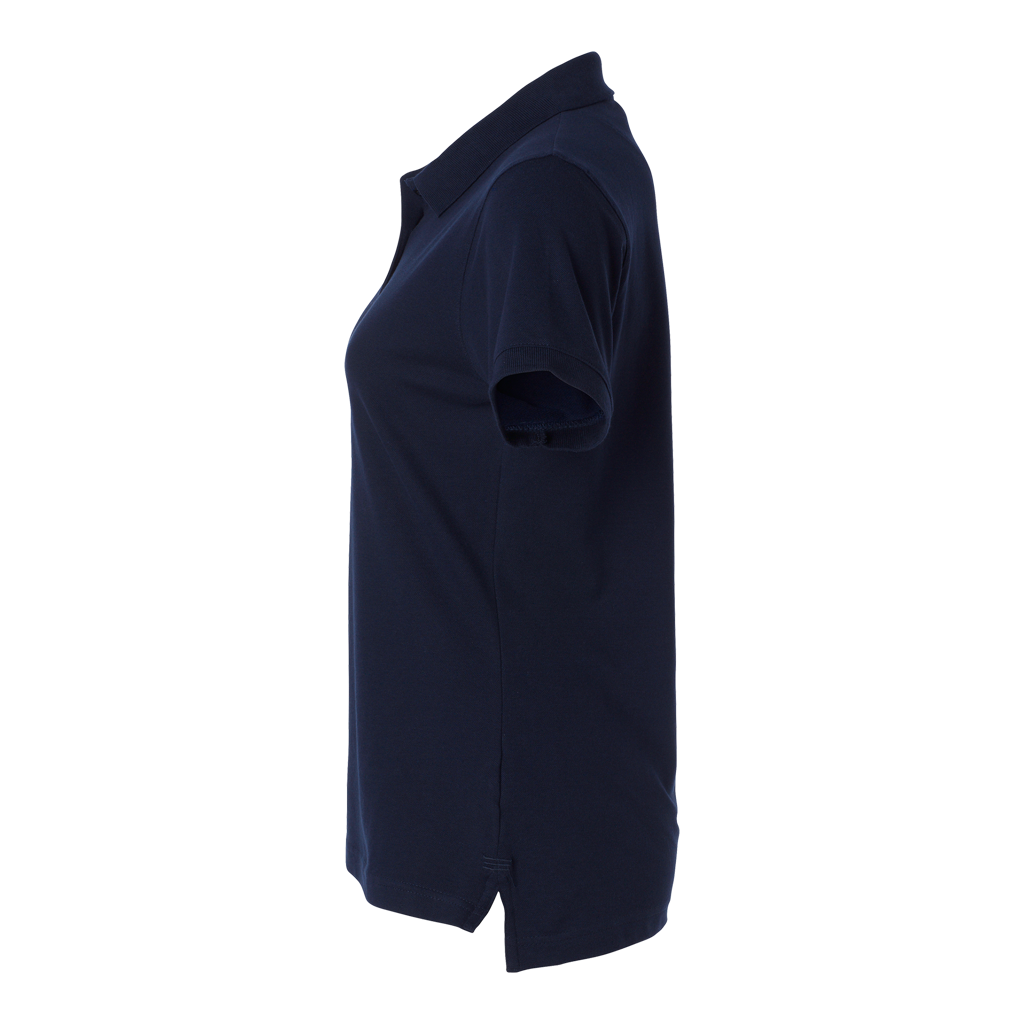 Marion solid polo shirt, women, navy blue