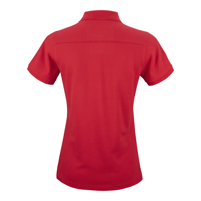 Magda polo shirt, women, red