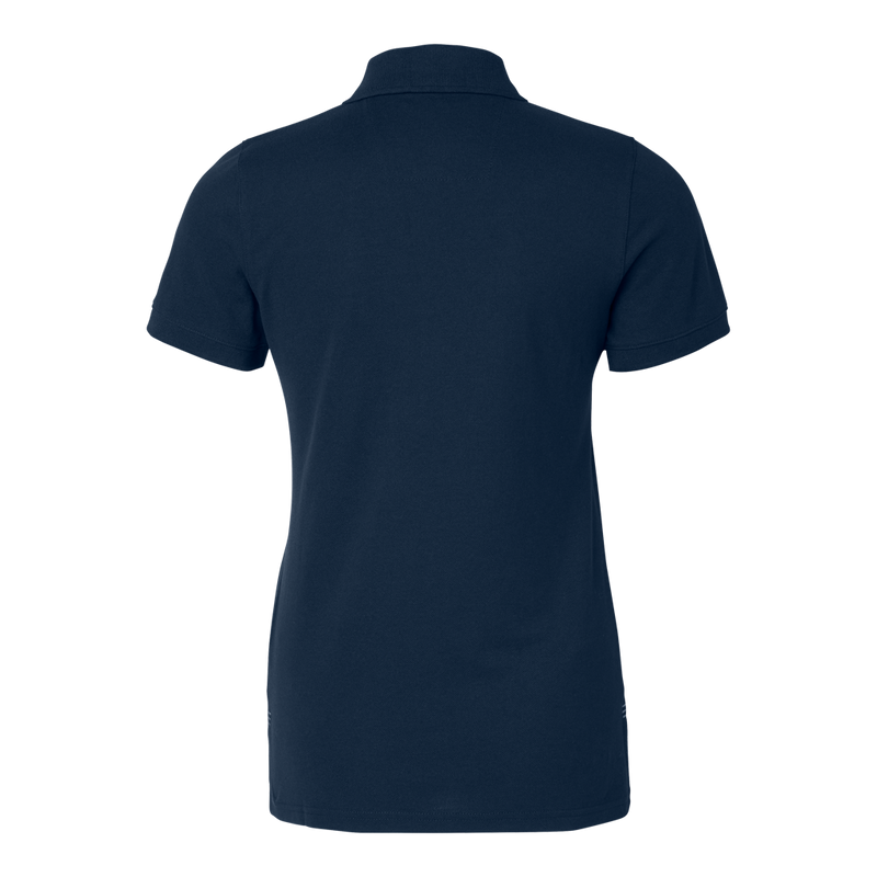 Wera solid polo shirt women, navy blue