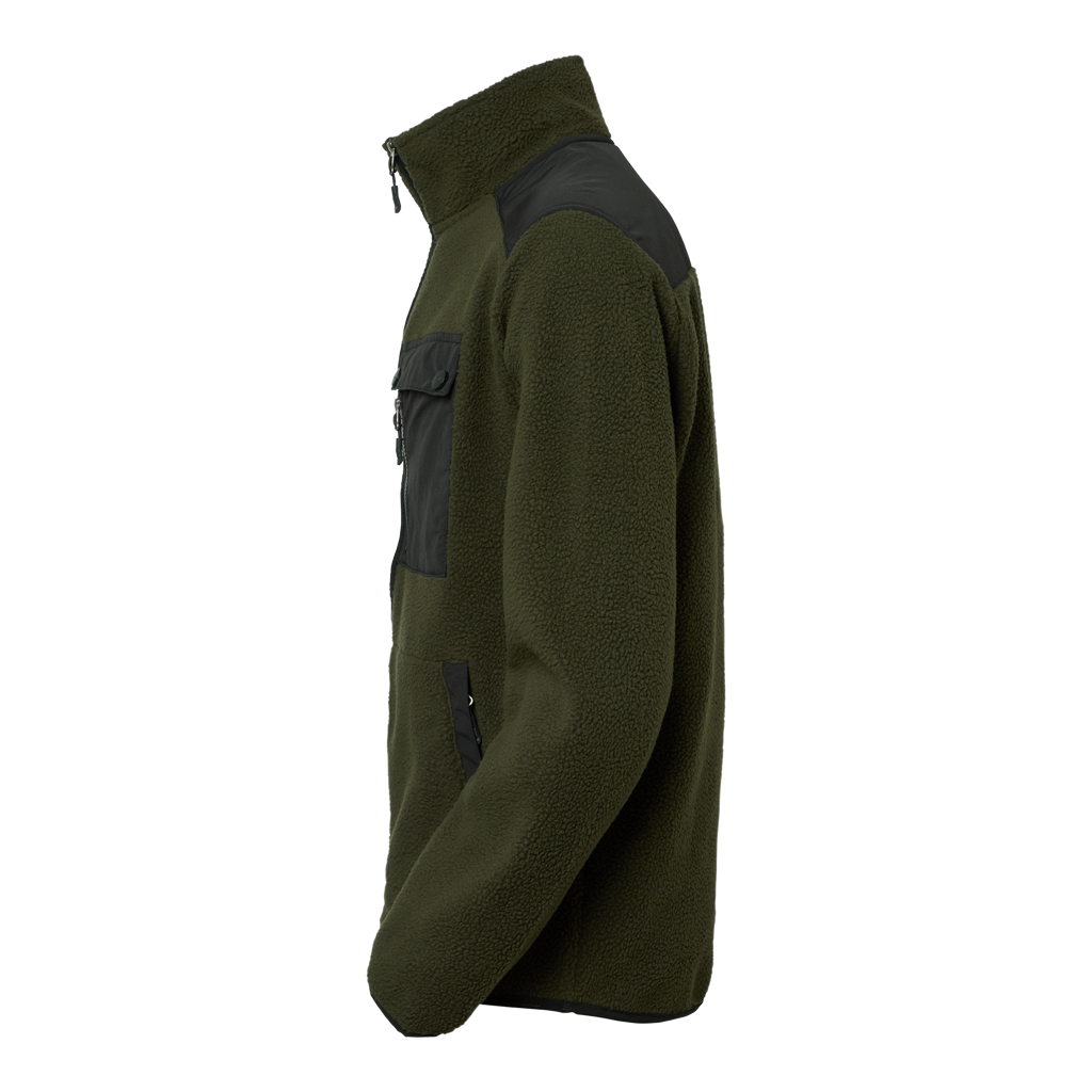Paul Fleece, Herren, dunkel olive