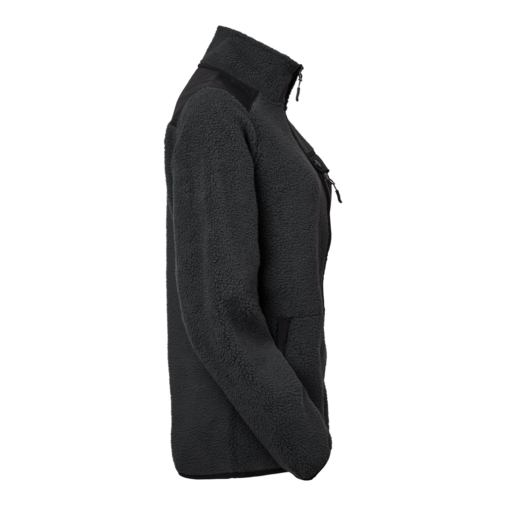 Polly Fleece, Damen, dunkel grau