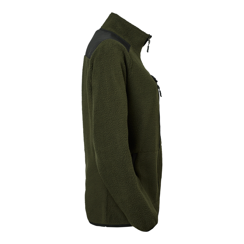 Polly Fleece, Damen, dunkel olive