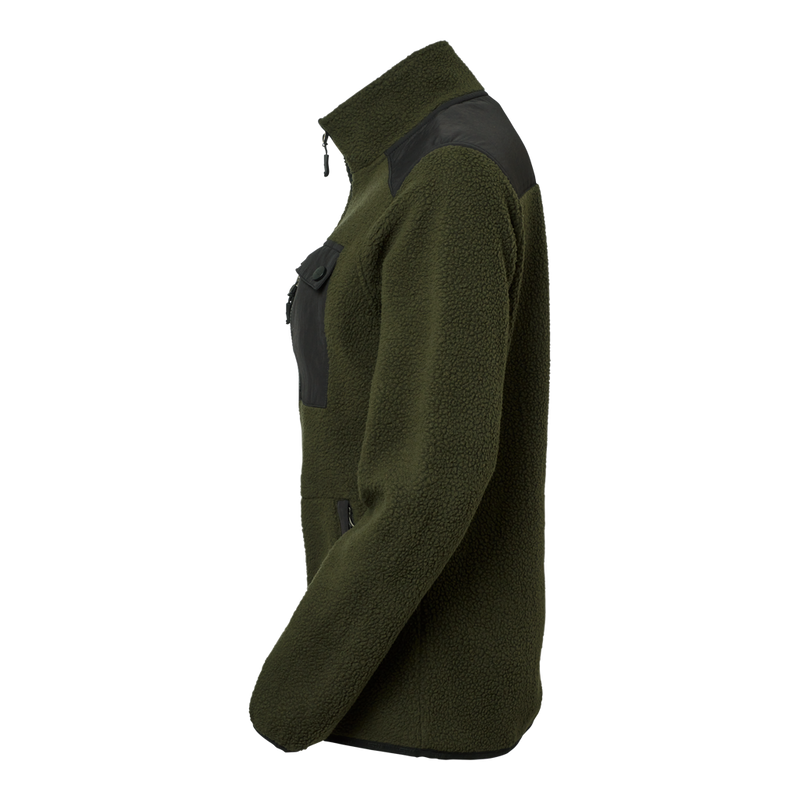 Polly Fleece, Damen, dunkel olive