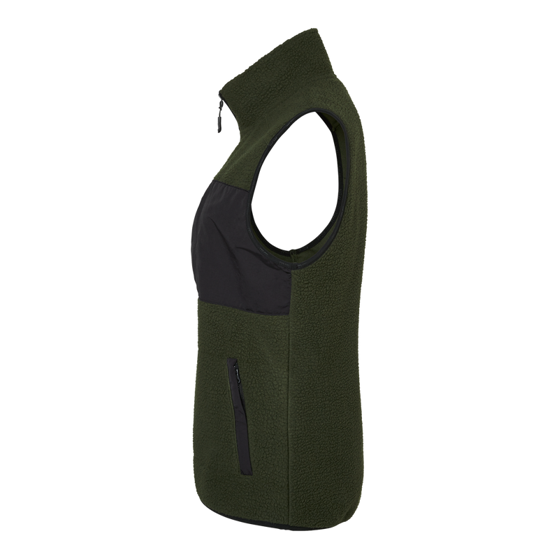 Saga fleece, women, dark olive