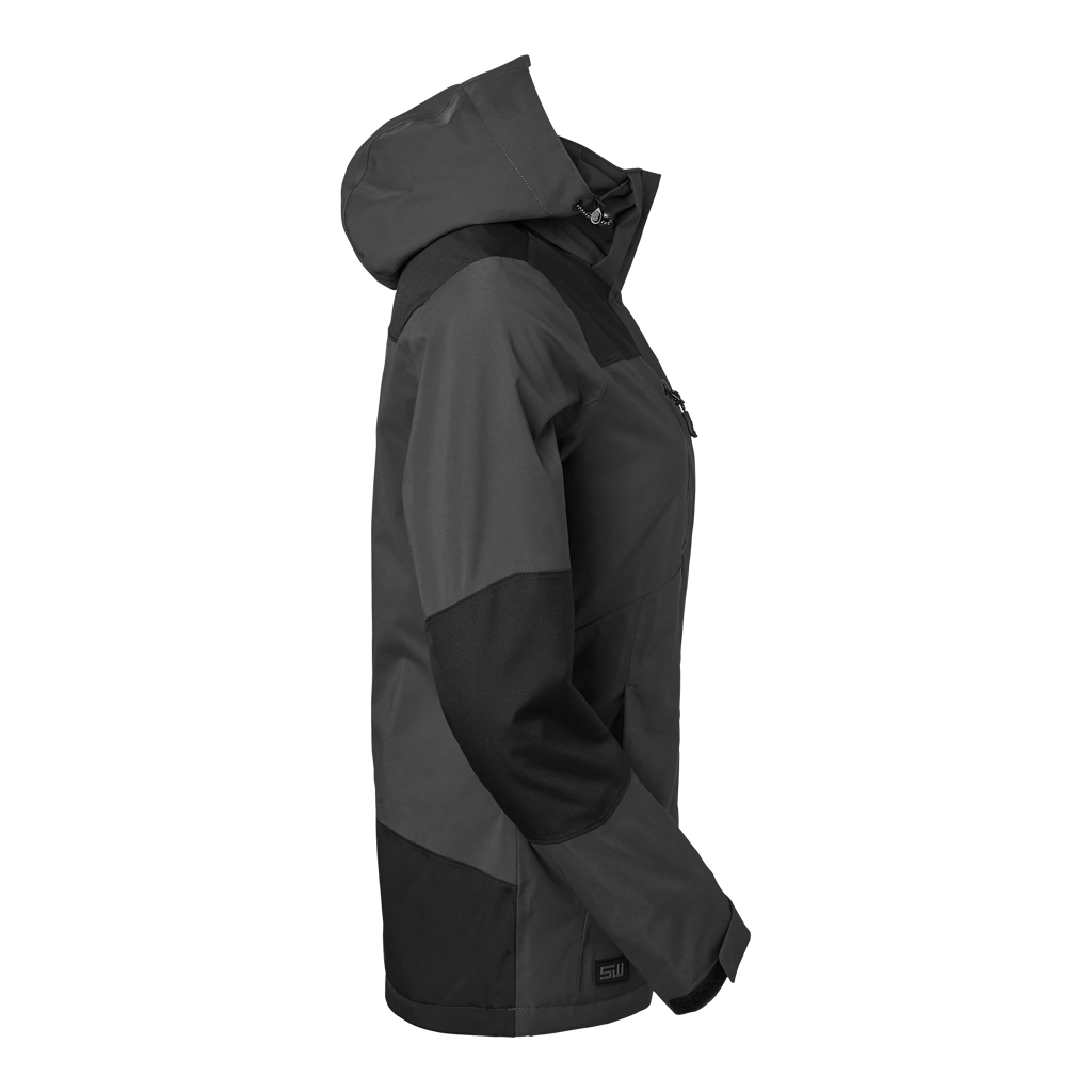 Allie Jacke, Damen, dunkel grau