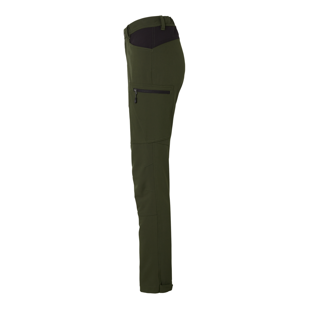 Moa Hose, Damen, dunkel olive