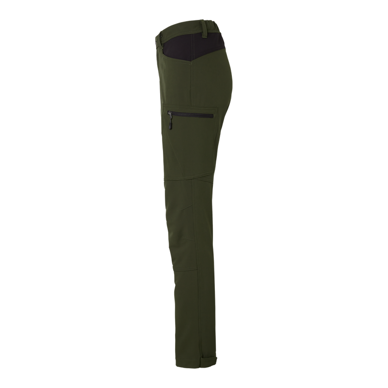 Moa pants, women, dark olive