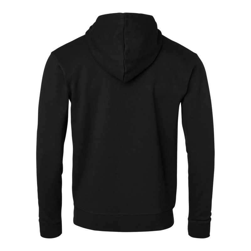 0302 Sweatjacke, Unisex, schwarz
