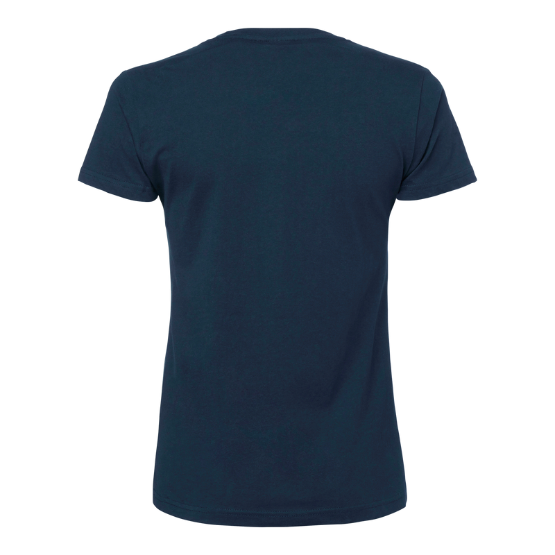 203 T-shirt, women, navy blue