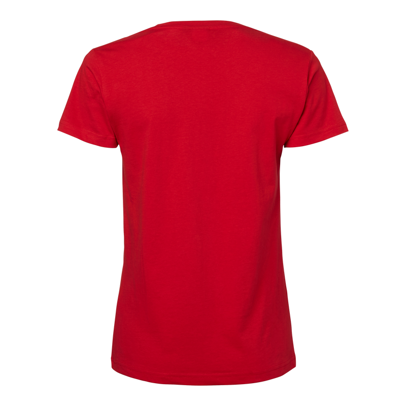 203 T-shirt, women, red