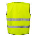 134 Weste, Unisex, Einheitsgröße, gelb