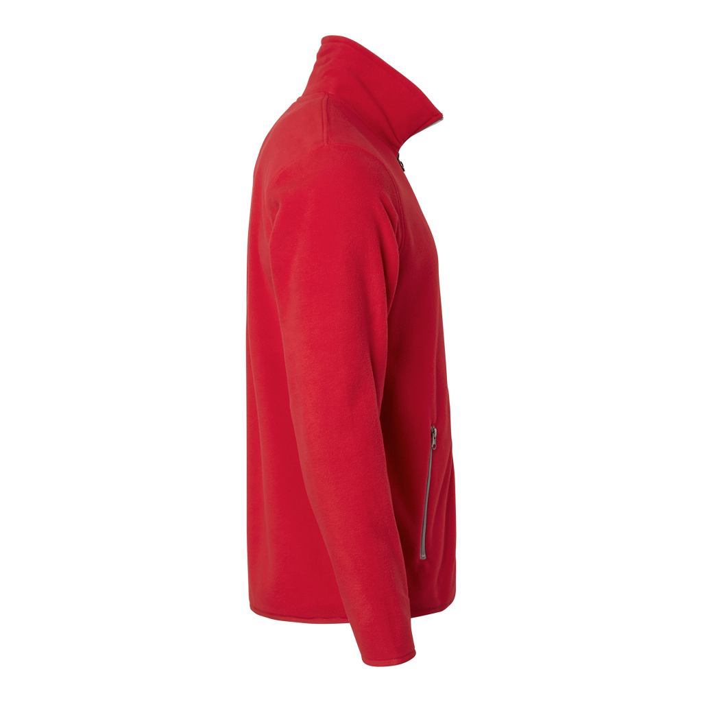 154 fleece jacket, unisex, red