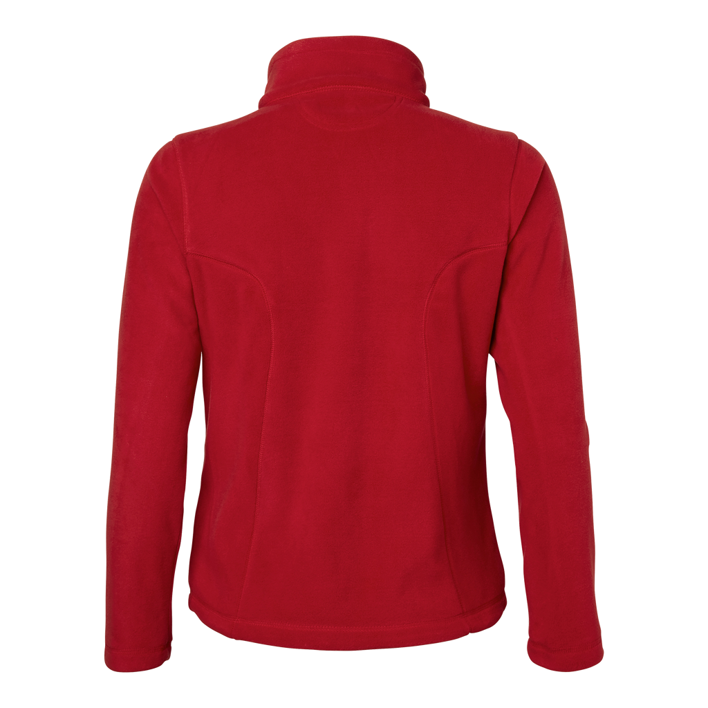 1642 Fleecejacke, Damen, rot