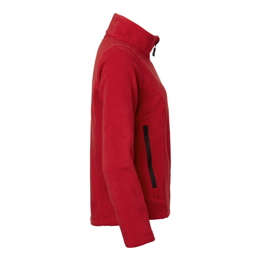 1642 Fleecejacke, Damen, rot