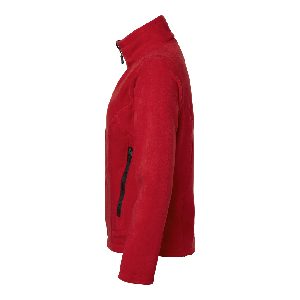 1642 Fleecejacke, Damen, rot