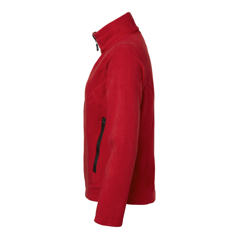 1642 Fleecejacke, Damen, rot
