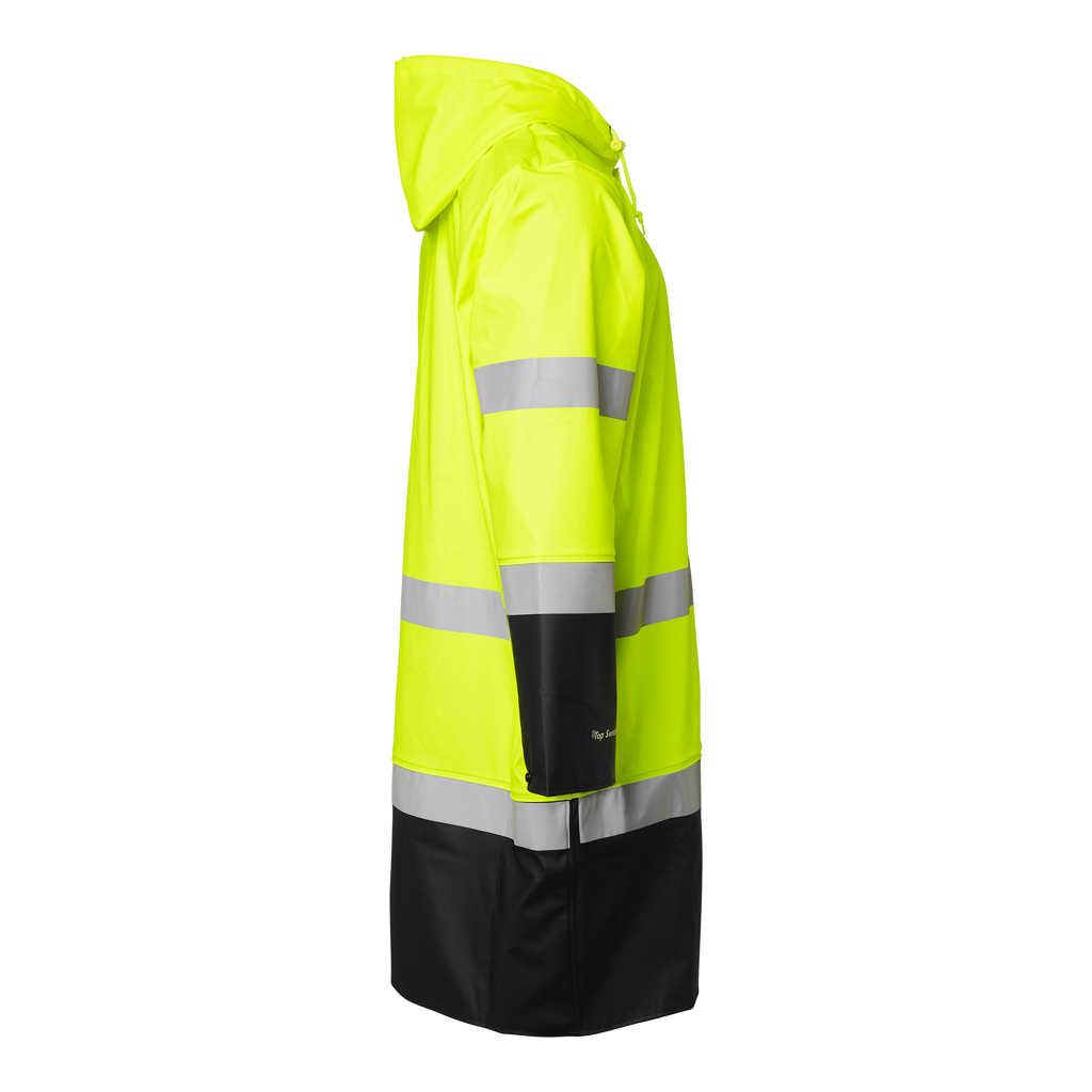 181 High visibility raincoat, multicolored