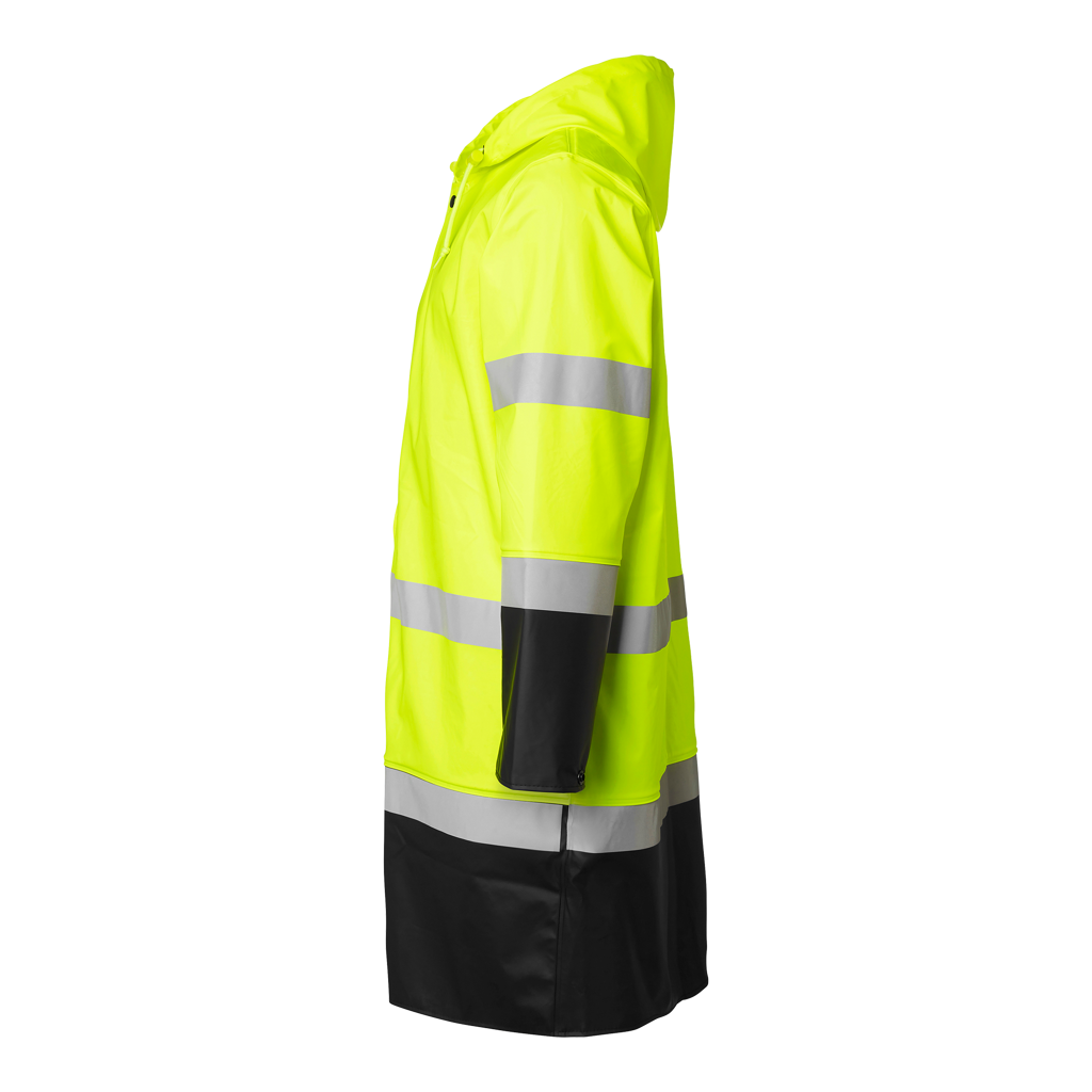181 High visibility raincoat, multicolored