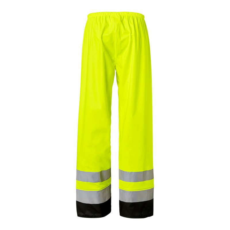 182 High visibility rain trousers, multicolored