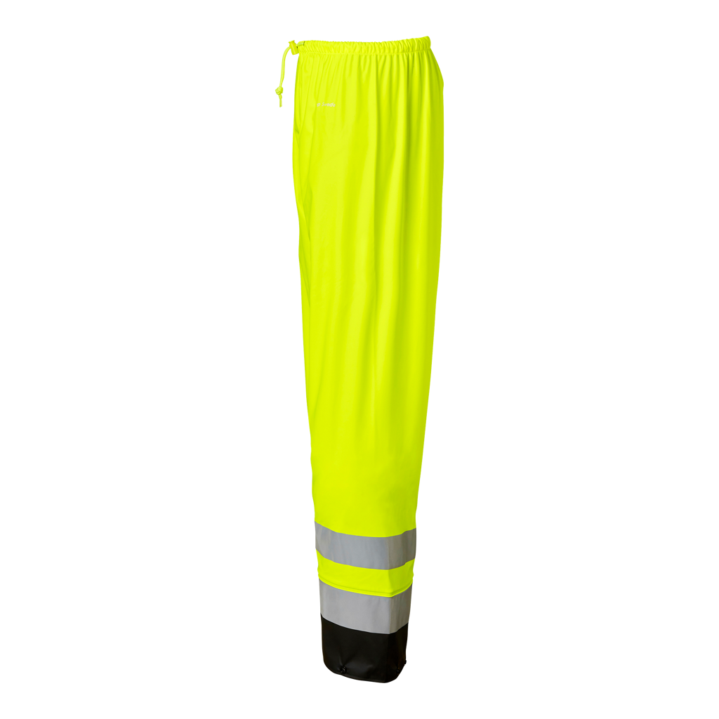 182 High visibility rain trousers, multicolored