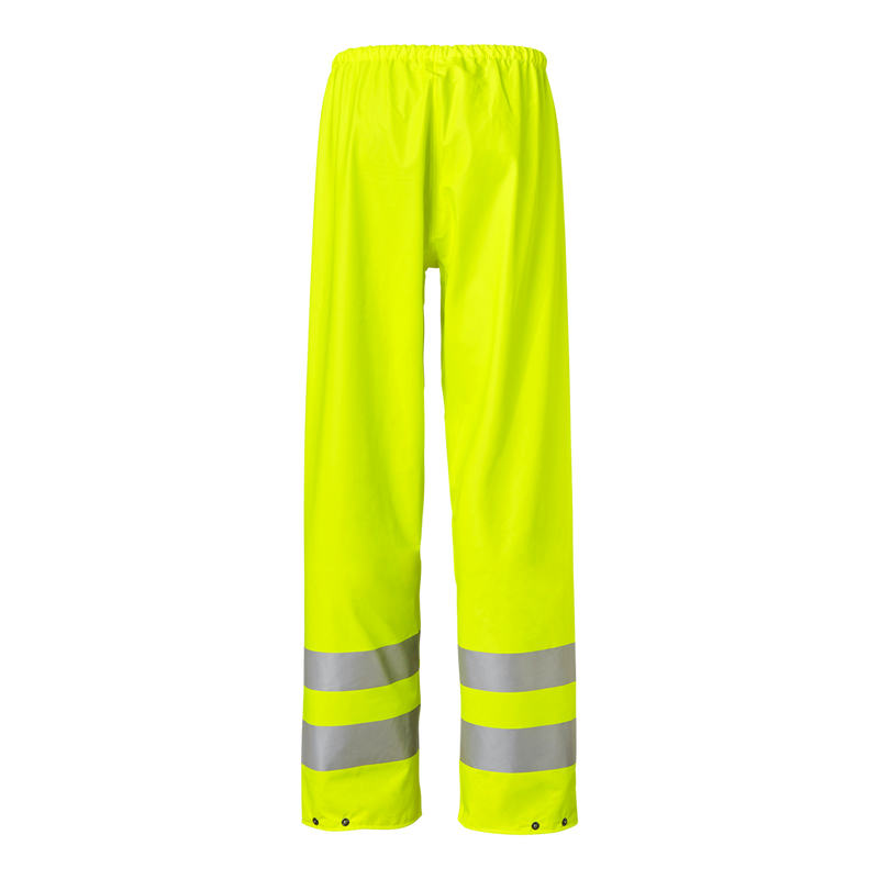 2295 High visibility rain trousers, yellow