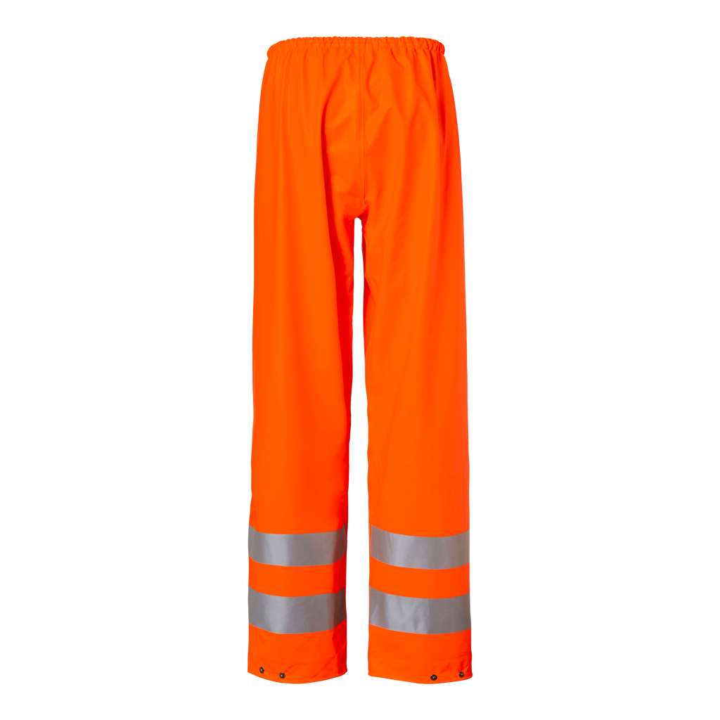 2295 High visibility rain trousers, orange