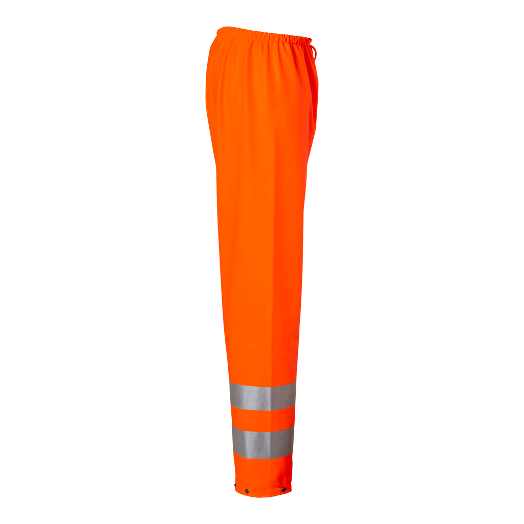 2295 High visibility rain trousers, orange