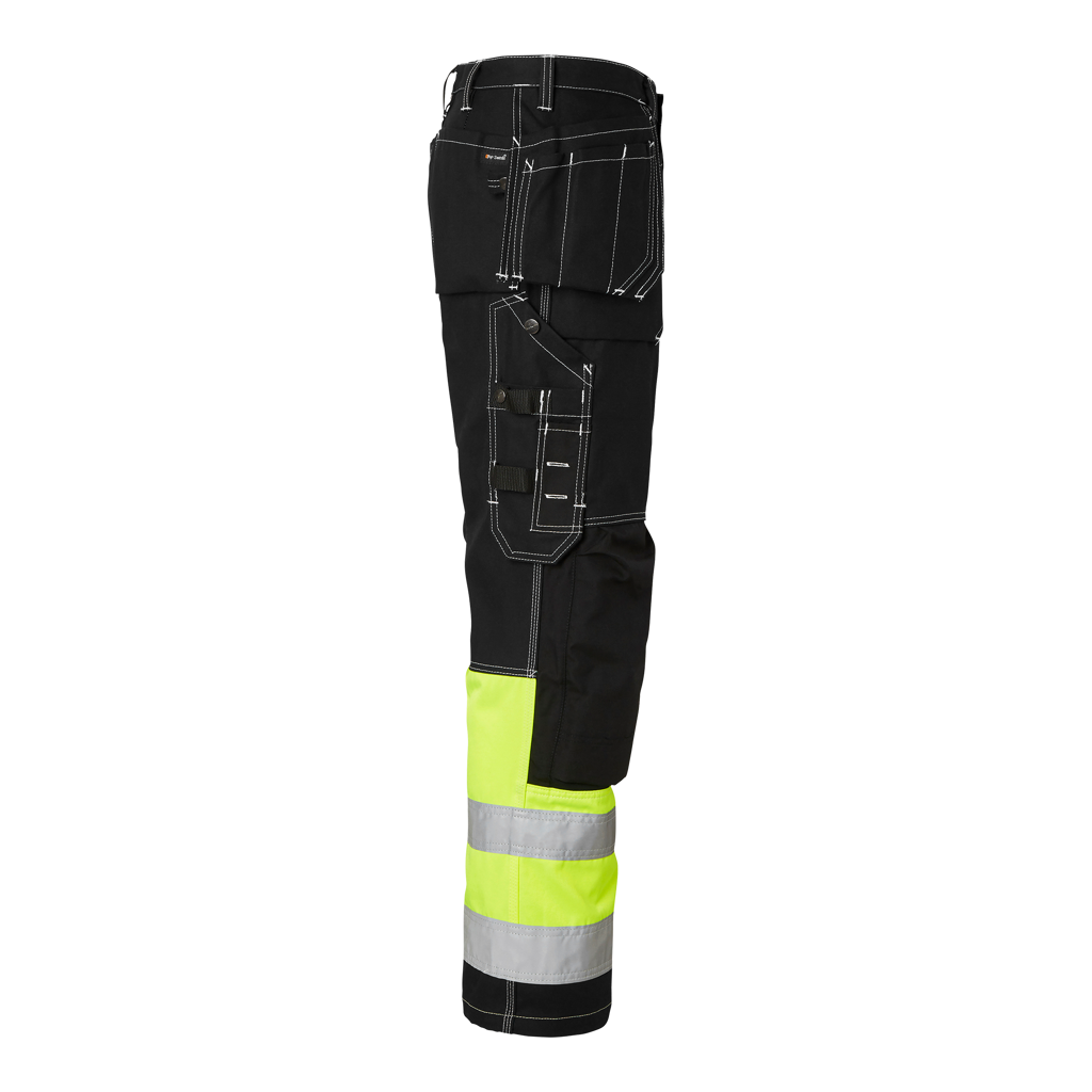 2515 High-visibility craftsman trousers, multicolored