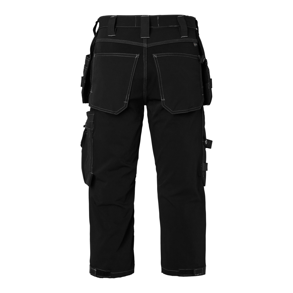 309 Handwerker 3/4 Hose, Unisex, schwarz