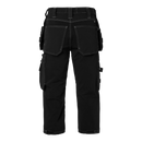 309 Handwerker 3/4 Hose, Unisex, schwarz