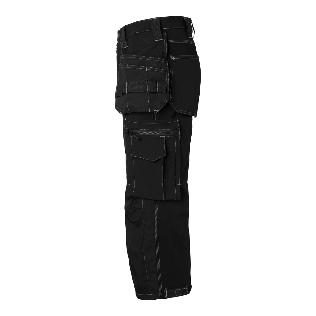309 Handwerker 3/4 Hose, Unisex, schwarz